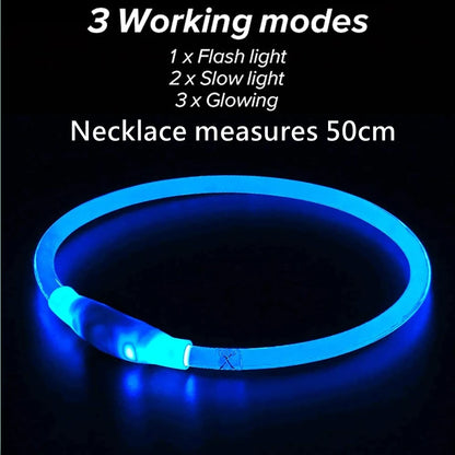 LED Luminous Dog Collar